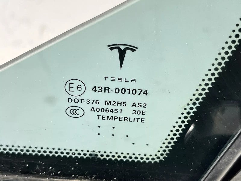 102565800A ⭕ 12-15 Tesla Model S MS Driver Side Door Exterior Rear View Mirror 1025658-00-A