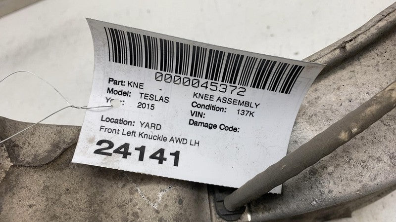 103060500D 2012-2015 Tesla Model S MS Front Left Spindle Knuckle Wheel Hub + ABS Sensor AWD