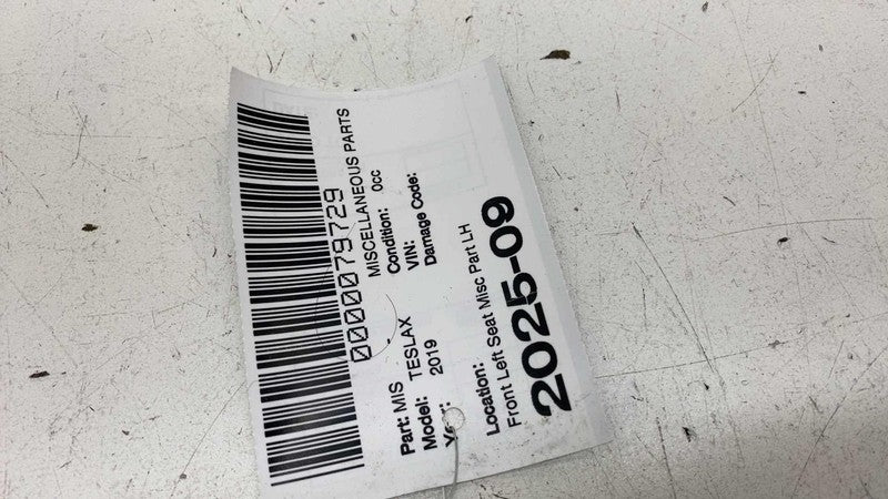 108345300A ⭕ 2017-2020 Model X Front Left Driver Seat Inner Trim Cover Panel 1083453-00-A