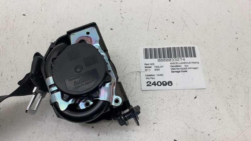 ⭕ 20-23 Model Y MY Rear Left or Right 2nd Row Seat Belt & Retractor 16