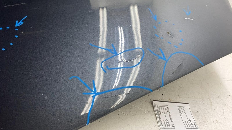 ⭕ 2012-2015 Tesla Model S MS Front Bonnet Hood Shell Panel Assembly Gray RWD OEM