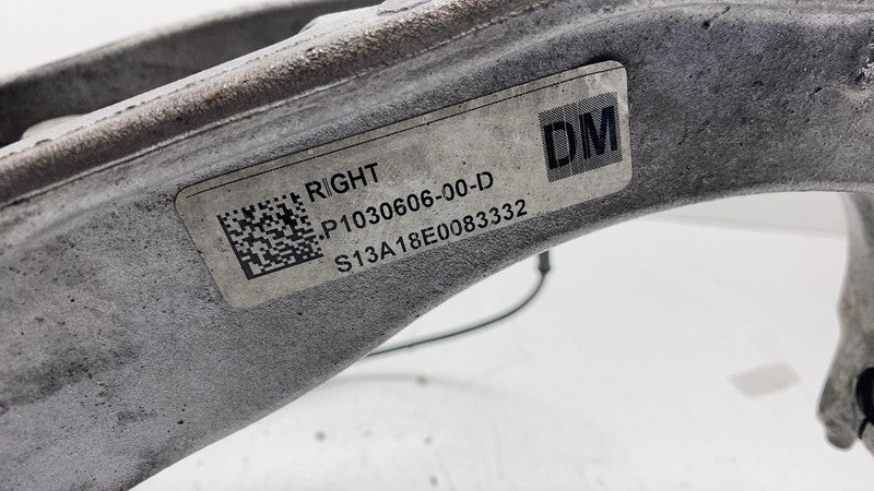 ⭕ 16-20 Model S Front Right Spindle Knuckle + Hub Bearing & ABS AWD 10