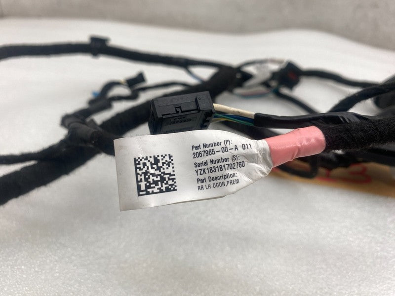 206796500A ⭕ 2017-2020 Tesla Model 3 Rear Door Wiring Harness Cable Wire Left 2067965-00-A
