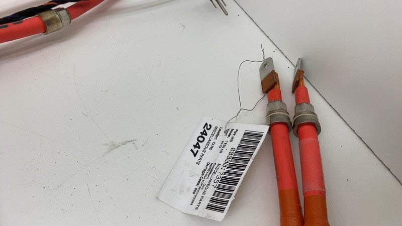 100487400E ⭕ 12-15 Model S Rear HV Junction Box to Charge Port Wiring Harness 1004874-00-E