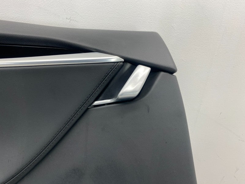 100813300D ⭕ 2012-2020 Tesla Model S Rear Left Interior Door Panel Trim Card Cover 6007492