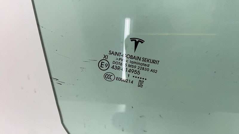 ⭕ 2021-2023 Tesla Model 3 Front Passenger Door Window Glass Right (Dou