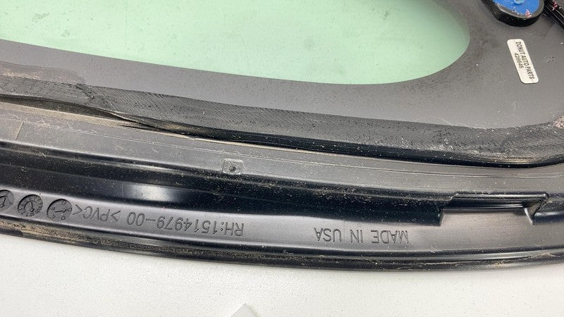 151497900C 2021-2023 Tesla Model 3 M3 Rear Passenger Side Corner Window Quarter Glass Right