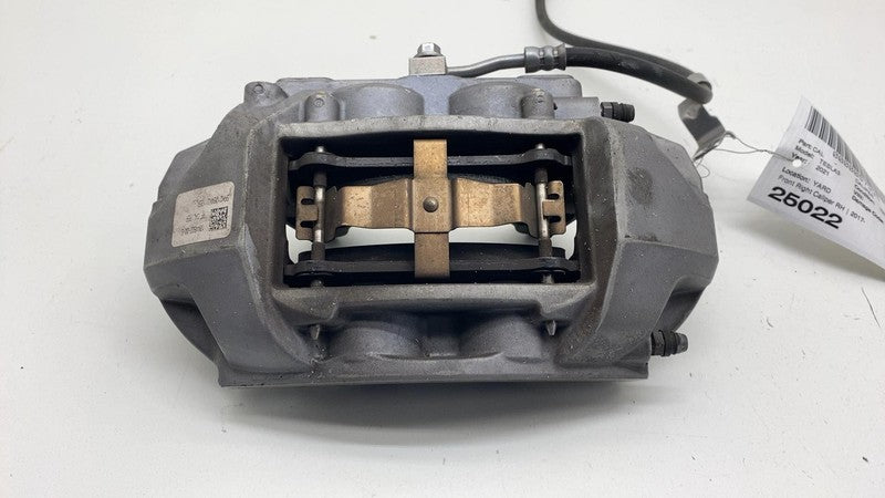 ⭕ 17-23 Tesla Model 3 Front Brake Caliper w/ Brake Hose Line Right 104