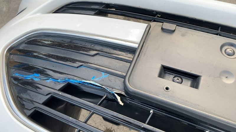 2017 Ford C-Max Front Bumper Cover Shell Panel w/ Grille & Emblem Whit