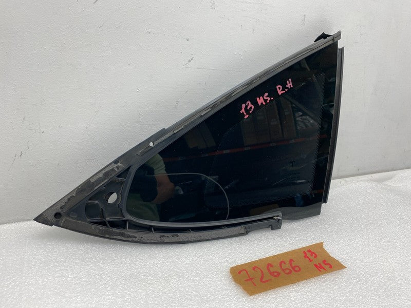 E6 43R-008010 ⭕ 12-15 Tesla Model S Rear Passenger Side Quarter Fixed Glass Right 6006383-00-F