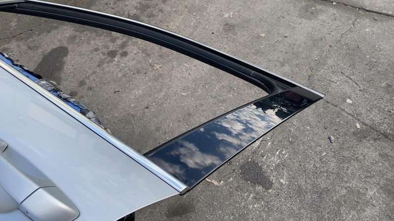 2011-2018 Porsche Cayenne Front Driver Side Door Shell Panel Left Silver - LX7W