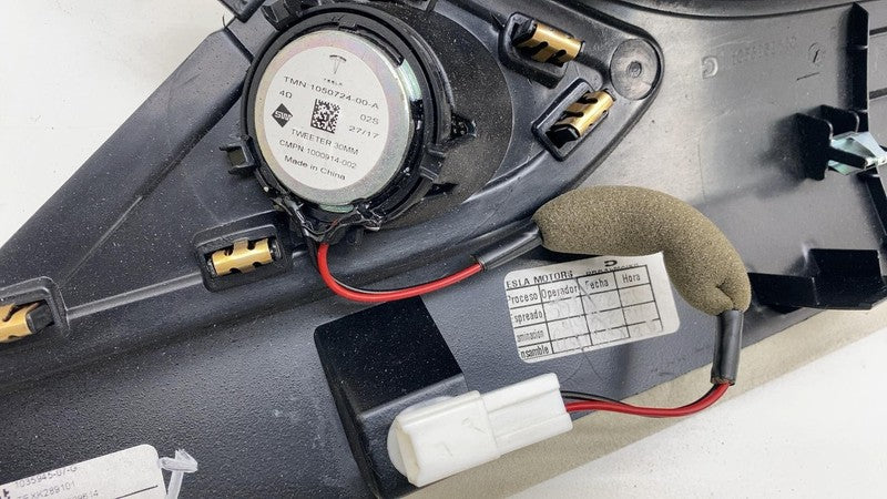 2016-2020 Tesla Model X MX Front Passenger Side A-Pillar Upper Trim Co