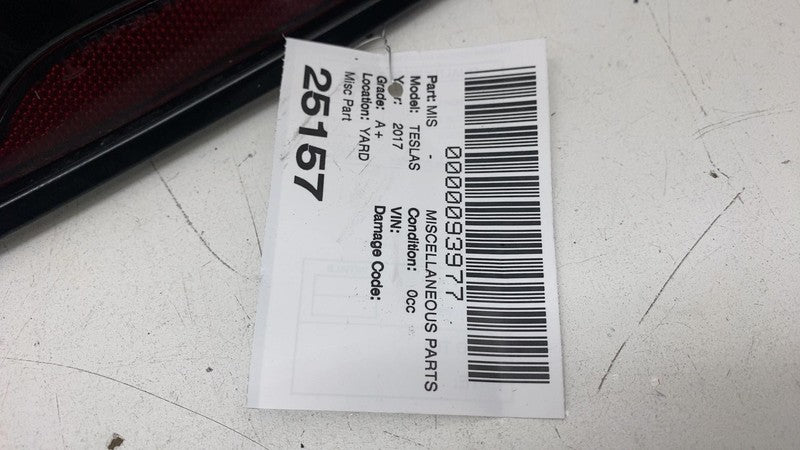 ⭕ 16-20 Tesla Model S Rear Bumper Lower Valance Diffuser Cover Panel &