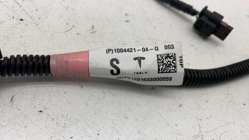 ⭕ 16-17 Tesla Model S Rear Bumper Wiring Harness Cable Wire Loom 1004