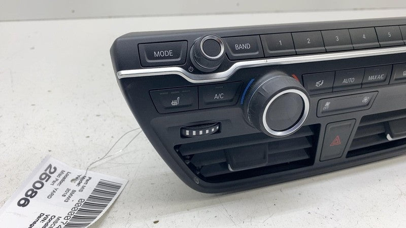 9379125 ⭕ 14-21 BMW i3 I01 Radio & A/C Climate Temperature Control Switch Panel 9379125