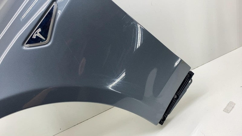 2012-2020 Tesla Model S Front Driver Side Fender Shell Panel Left LH Gray - PMNG