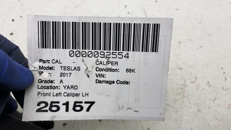 ⭕ 2012-2020 Tesla Model S Front Driver Side Caliper w/ Brake Hose Line
