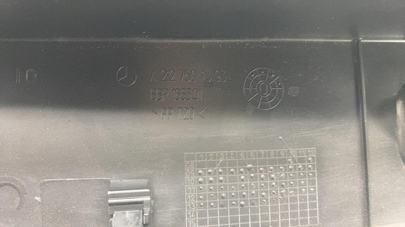 A 212 750 13 93 ⭕ 10-16 Mercedes W212 E400 E350 E550 Sedan Rear Trunk Tailgate Trim A2127501393