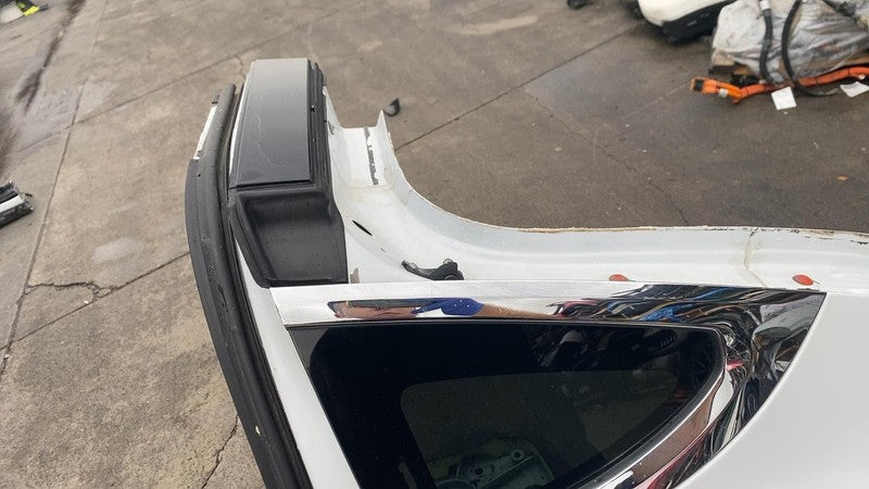 ⭕ 16-20 Tesla Model X MX Rear Left Quarter Panel Structural Cutout LH White PPSW