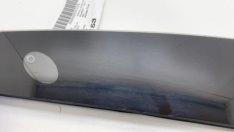 110043700E 2017-2023 Tesla Model 3 Left B-Pillar Applique Glass Trim Molding w/ Camera LH