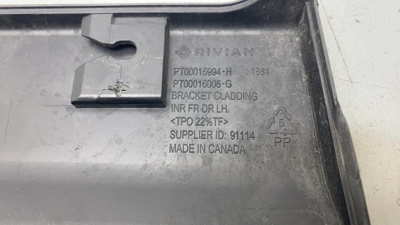 PT00016006 G ⭕ 2022-2024 Rivian R1T Front Left Door Molding Bracket Cladding PT00016006-G LH