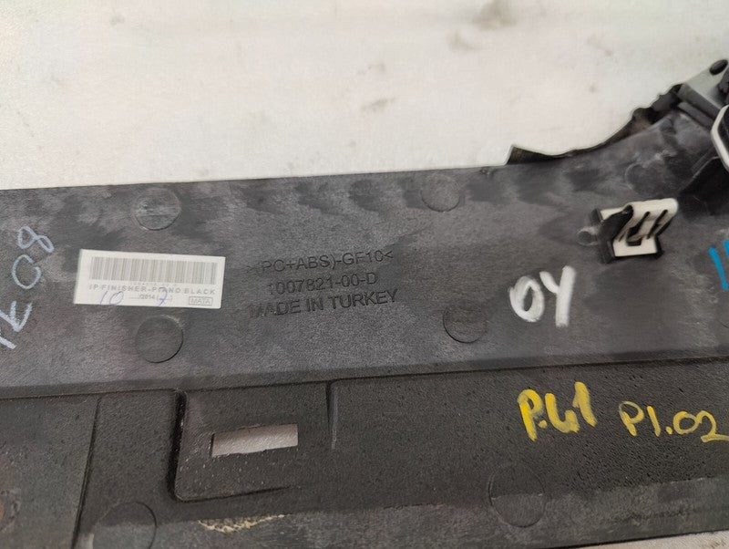 100782100D ⭕ 12-15 Tesla Model S Dash A/C Air Vent Outlet Dashboard Trim Panel 1007821-00-D