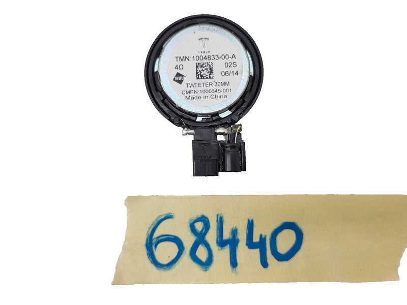 100483300A ⭕ 2012-2020 Tesla Model S MS Audio System Speaker Tweeter 30MM OEM 1004833-00-A