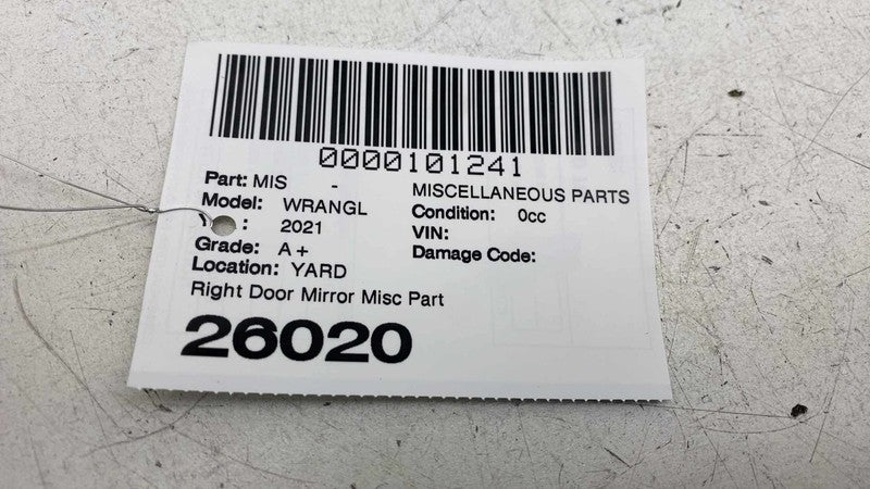 Miscellaneous Parts JEEP WRANGLER 21