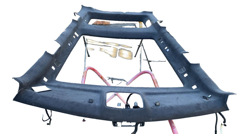 2022-2024 Rivian R1S Roof Headliner Microfiber Suede w/ Panoramic Sunroof Black