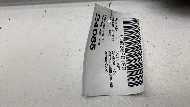 ⭕ 2020-2023 Tesla Model Y Rear Side Halfshaft Axle Shaft Right AWD 118