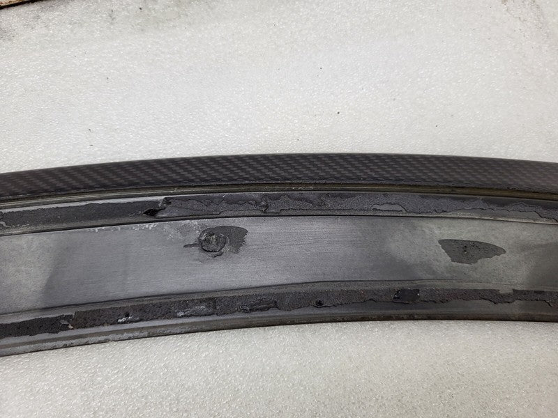 ⭕ 12-15 Tesla Model S Trunk Liftgate Lid Spoiler Wing Carbon Fiber 102