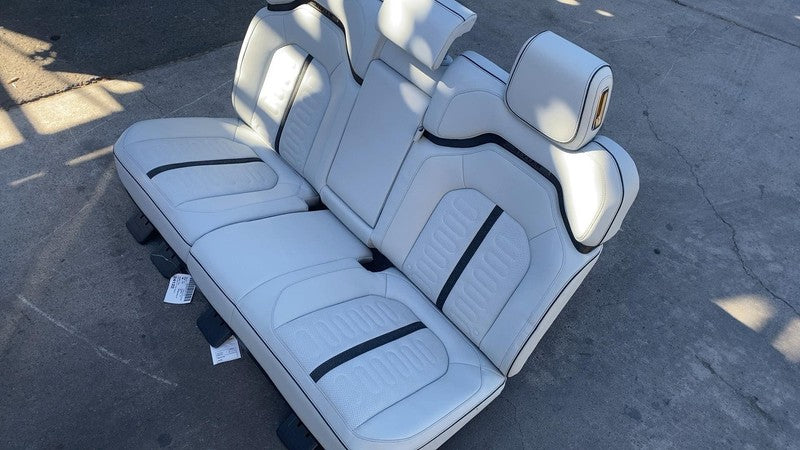 ⭕2022-2024 Rivian R1T Front Left & Right + Rear 2nd Row Leather Seat Ocean Coast