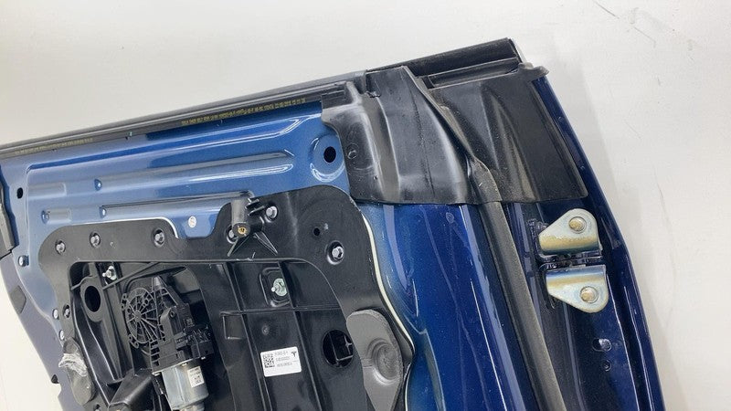 ⭕ 2017-2020 Tesla Model 3 M3 Rear Driver Side Door Shell Panel Left LH Blue PPSB