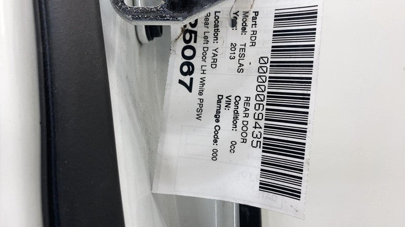 ⭕ 2012-2015 Tesla Model S Rear Driver Side Door Shell Panel Left LH Wh