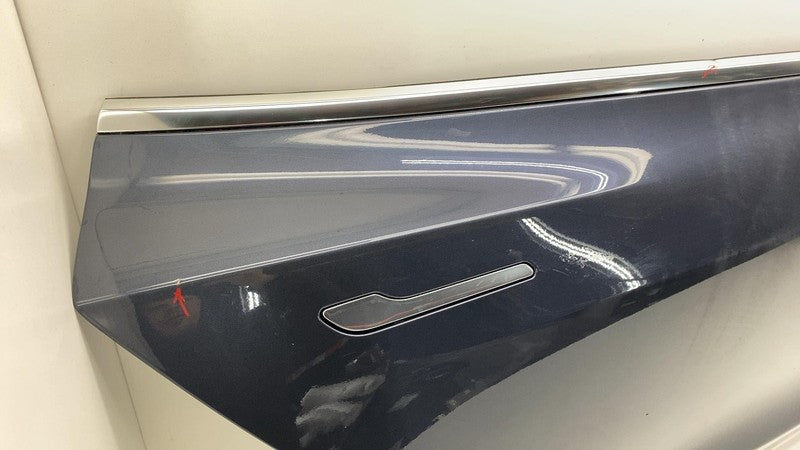 ⭕ 2017-2020 Tesla Model 3 Rear Passenger Side Door Shell Panel Right Gray PMNG