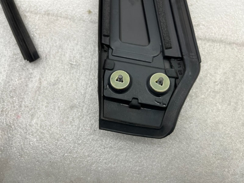 103236300C ⭕ 16-20 Model X Driver B-Pillar Applique Glass Left w/ Rubber Seal 1032363-00-C