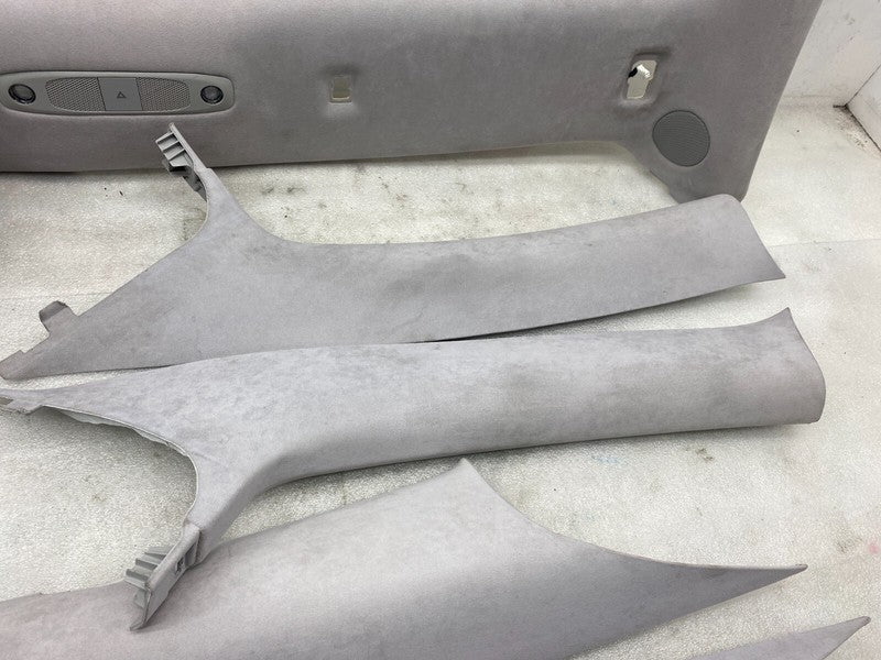 ⭕ 2017-2021 Model 3 SET of Overhead Headliner + A B C-Pillar Trims + Sunvisor