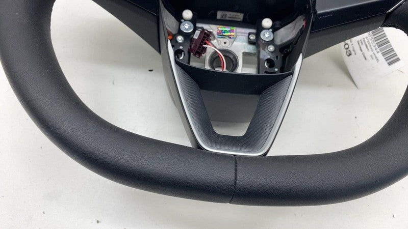 1735339-70-E 2024 2025 Tesla Model 3 Front Highland Steering Wheel Leather w/ Control Switch