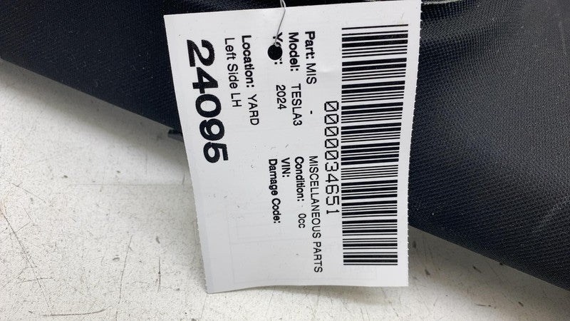 ⭕ 2024 2025 Tesla Model 3 Driver Side C-Pillar Trim Cover Assembly 186