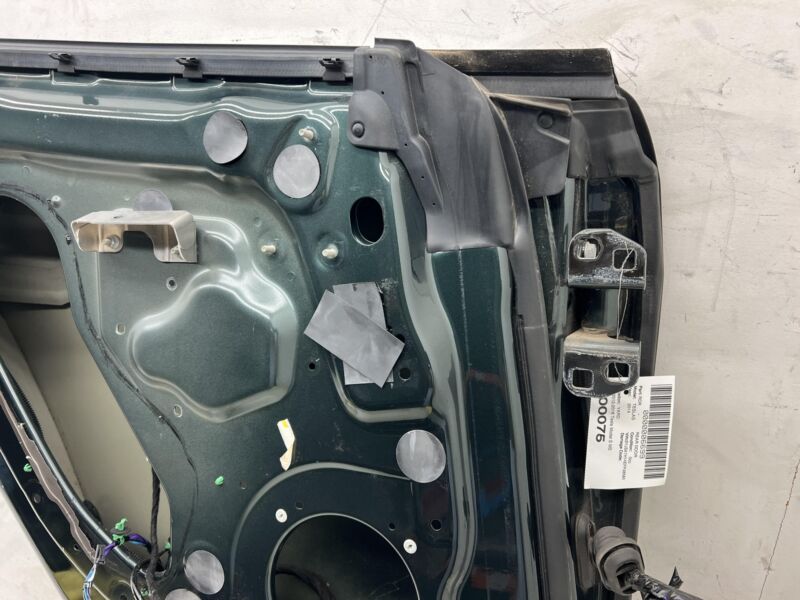 2012-2015 Tesla Model S MS Rear Driver Side Door Shell Panel Left LH Green PMSG