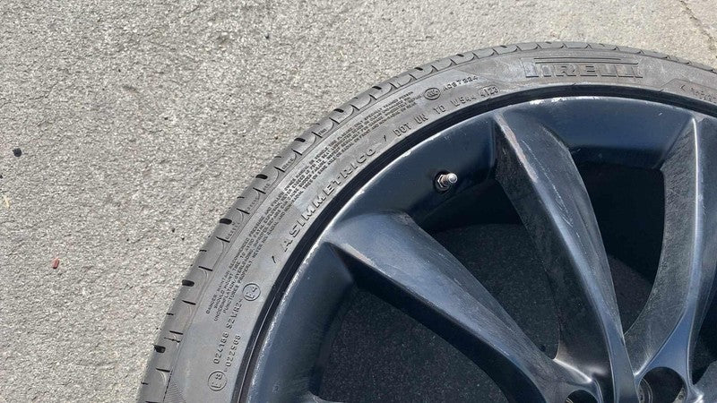 ⭕ 16-20 Model X Rear Wheel Rim 22X10J+35MM w/ Tire 285/35/ZR22 OEM 102