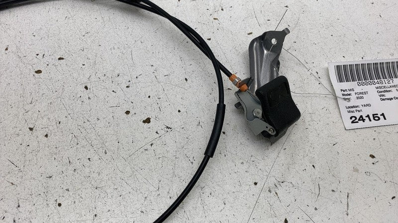 2019-2024 Subaru Forester Bonnet Hood Release Cable Lever Pull Handle w/ Bracket