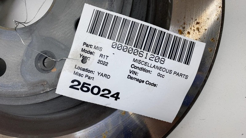 ⭕ 2022 2023 2024 Rivian R1T R1S Rear Left or Right Brake Disc Rotor Assy LH = RH