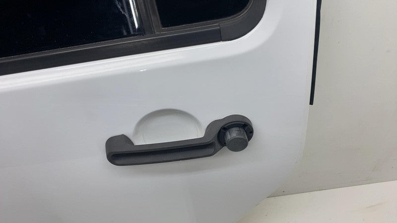 ⭕ 12-18 Jeep Wrangler Rear Driver LH Door Panel w/ Window Glass Left White - PW7