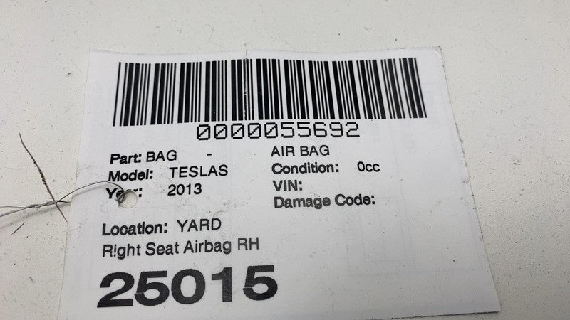⭕ 2012-2017 Tesla Model S MS Front Passenger Side Seat Airbag Right 10