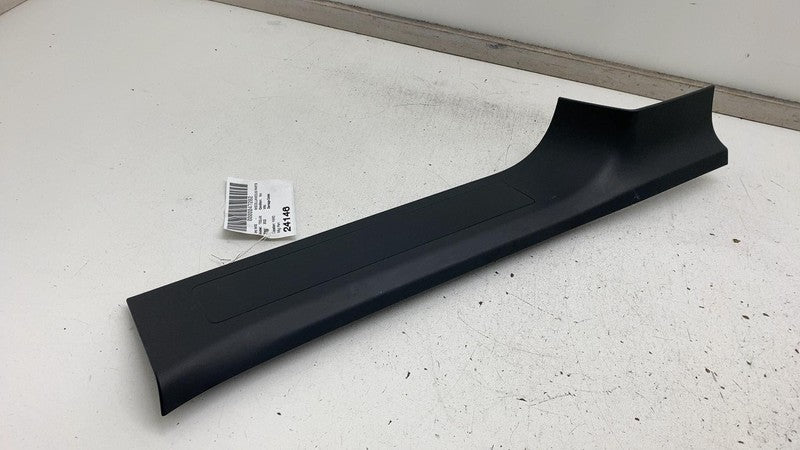 ⭕ 21-23 Model X Rear Left Door Lower Sill Scuff Plate Carrier Trim 162