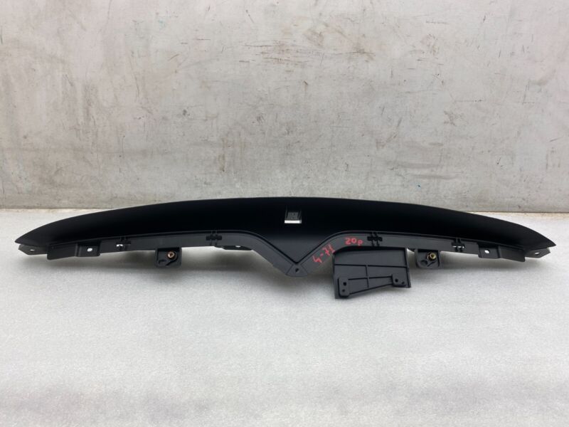 161707300A 2021-2023 Tesla Model X Front Bumper Fascia Upper Grille T-Badge Carrier Black