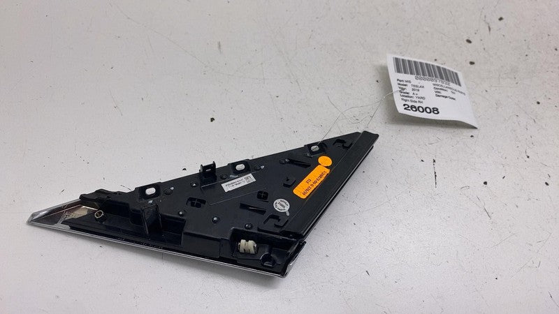 ⭕ 18-20 Model X Front Right Upper A-Pillar Brightwork Trim Cover RH 11