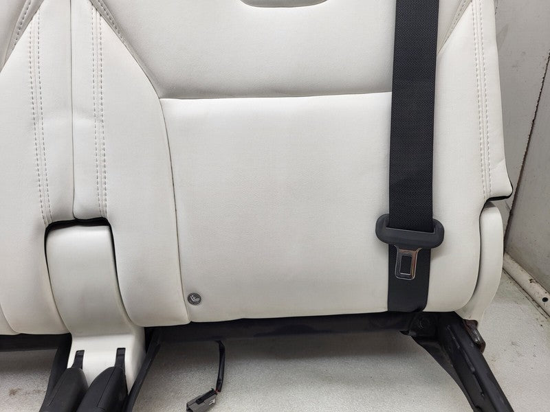 1090424-00-B ⭕ 2016-2020 Tesla Model X Rear 3rd Row Seat Upper Left & Right Cushion White OEM