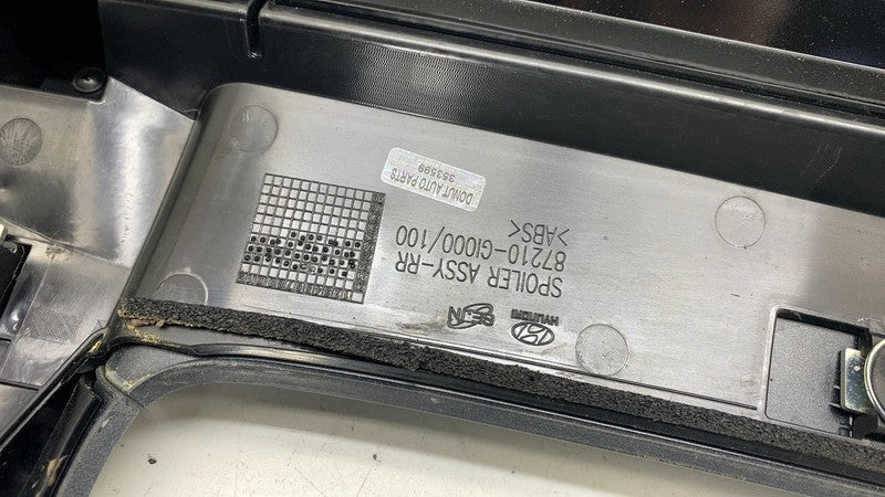 87210GI000 ⭕ 2022 2023 2024 Ioniq 5 Rear Trunk Tailgate Spoiler Wing Assembly 87210-GI000